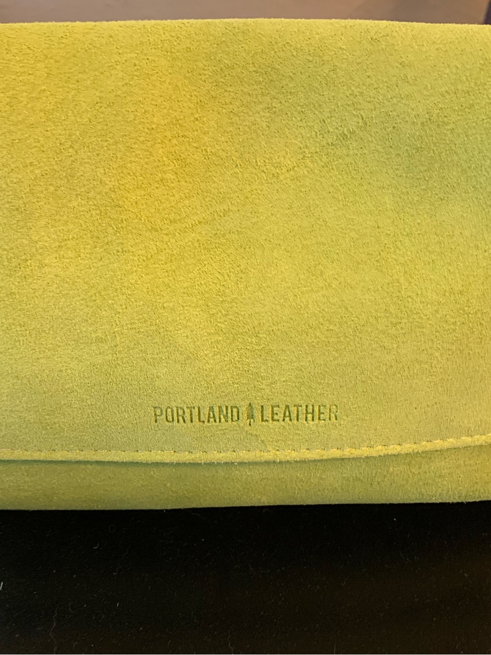 Portland Leather Goods Medium Metro--LIME - Picture 10 of 13
